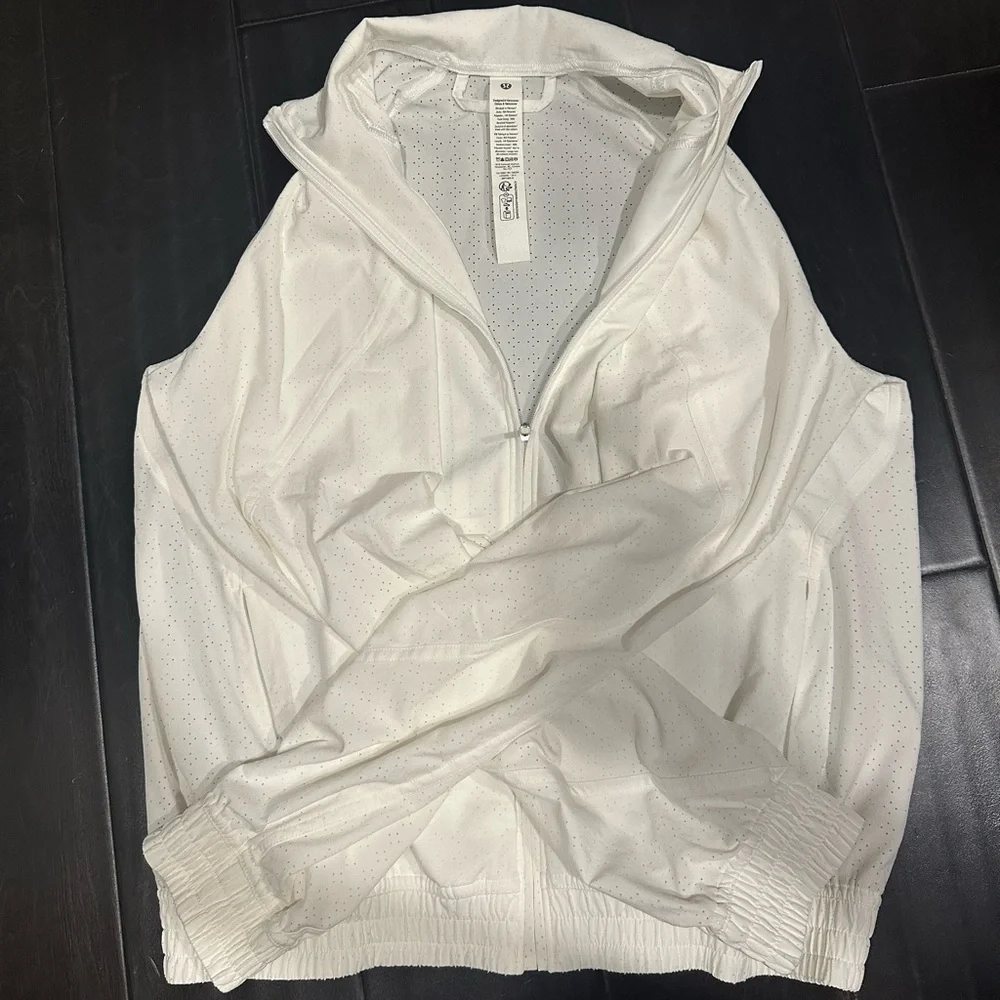 Lululemon Adapted State Perforated Track Jacket
